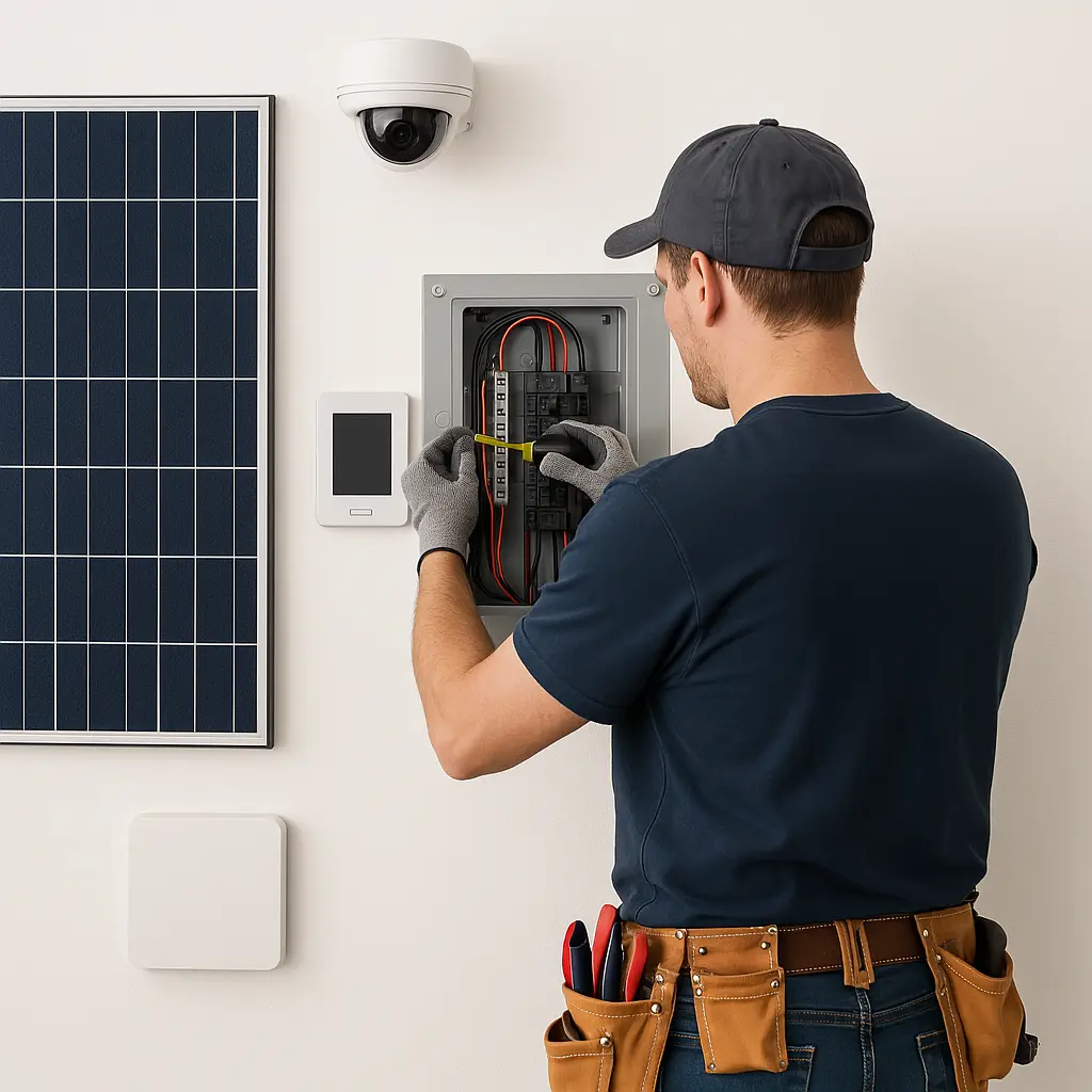 Electrical work